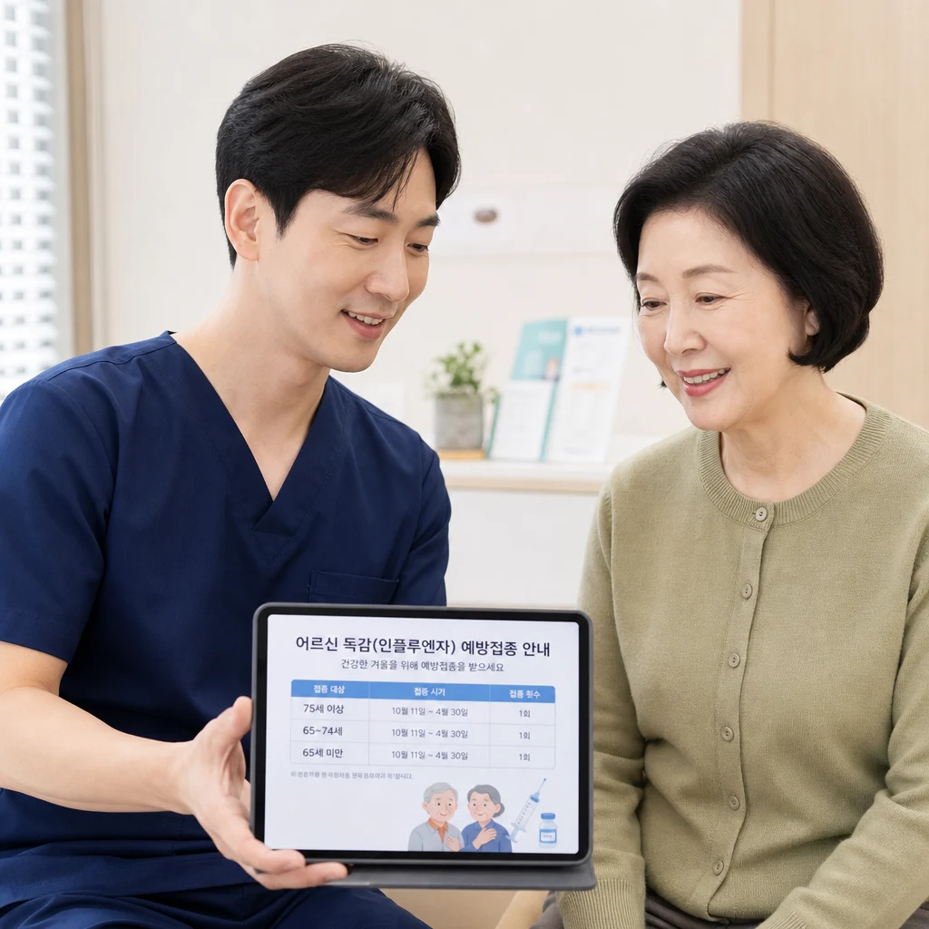 2026 독감 백신이 고령자에게 어떤 효과가 있나요?
